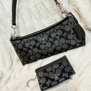 Charlotte Shoulder Bag In Signature Canvas